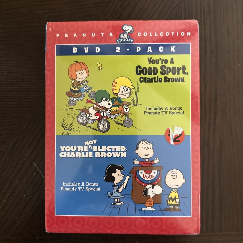 Peanuts‎ Double Feat: You're a Good Sport & Elected (DVD, 1972)